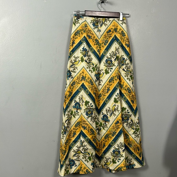 Alemais Maxi Linen Skirt Quinn size US 2 - Picture 4 of 14